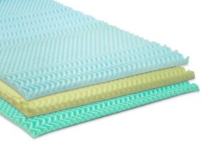 Convoluted Foam Mattress Overlay Topper