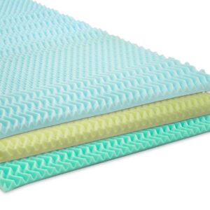 Convoluted Foam Mattress Overlay Topper