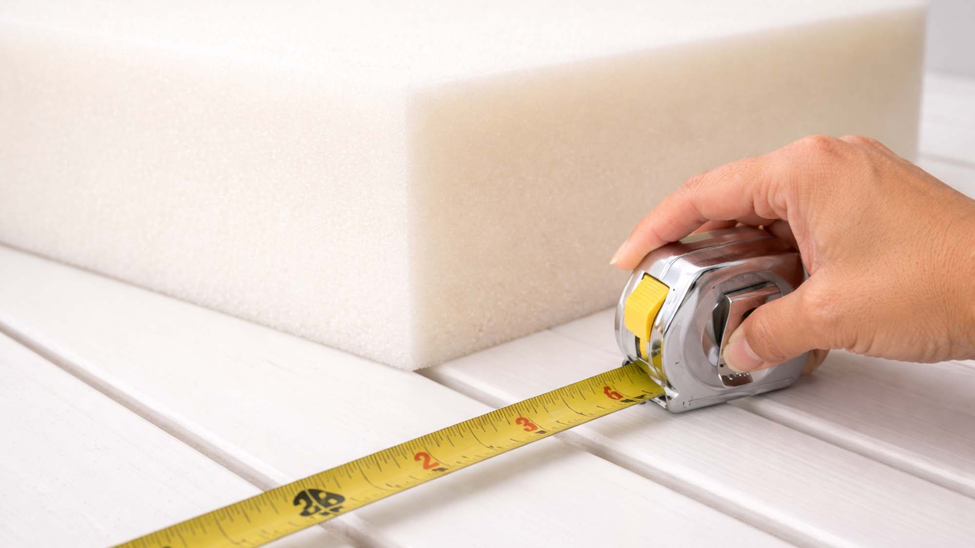 measuring foam
